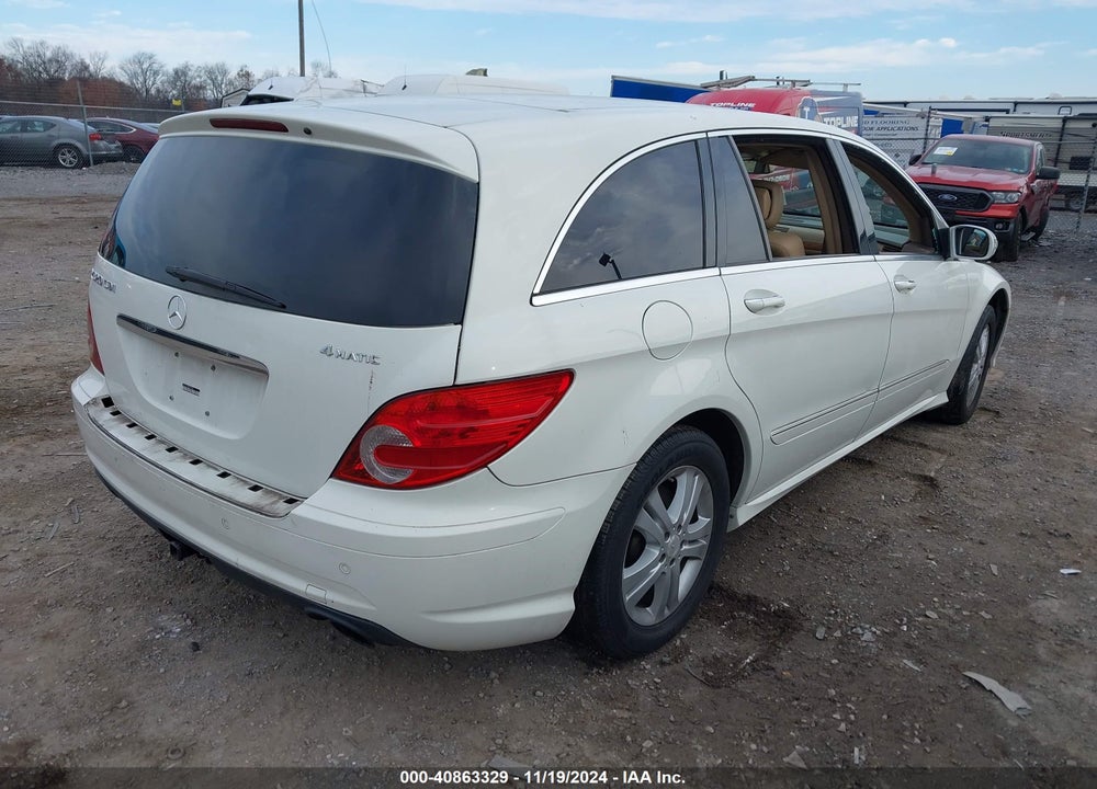 2008 MERCEDES-BENZ R 320 CDI 4MATIC VIN: 4JGCB22E08A077366