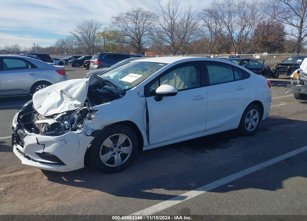 2018 CHEVROLET CRUZE LS AUTO VIN: 1G1BC5SM6J7210956