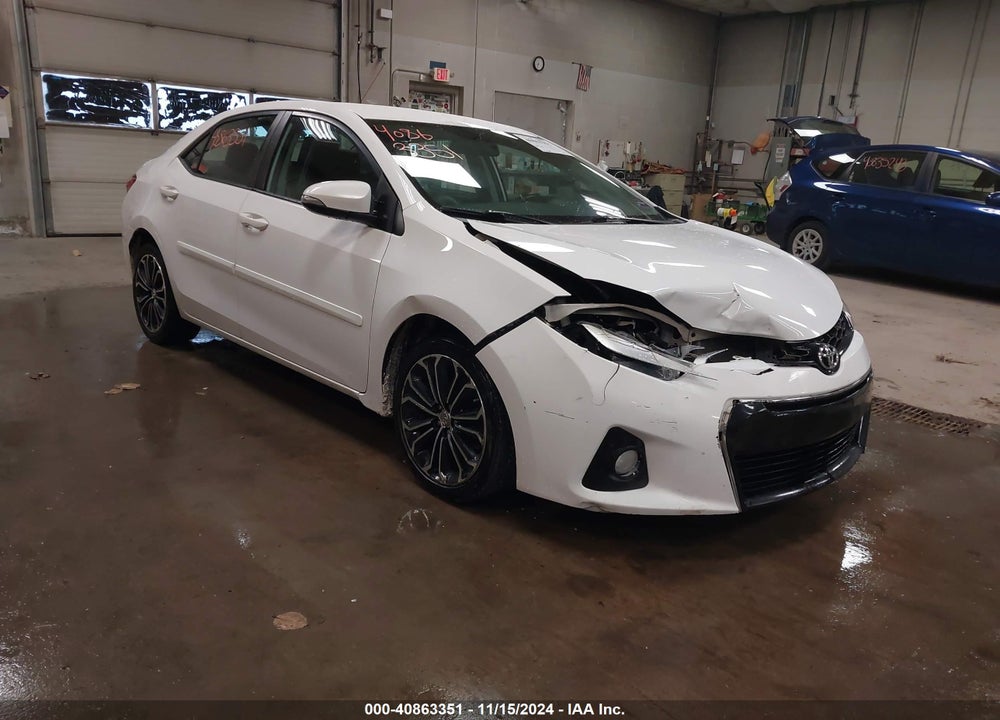 2014 TOYOTA COROLLA S PLUS VIN: 2T1BURHEXEC218493