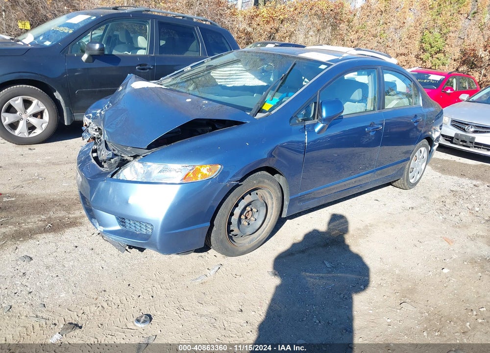2009 HONDA CIVIC LX VIN: 2HGFA16529H358937
