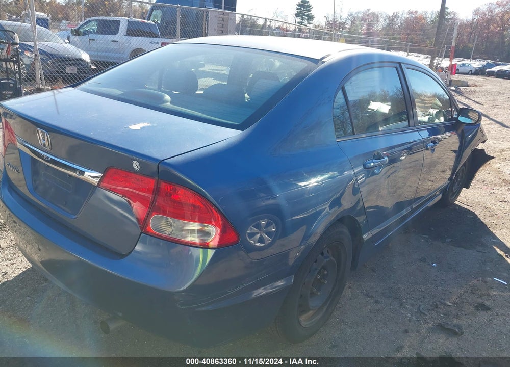 2009 HONDA CIVIC LX VIN: 2HGFA16529H358937