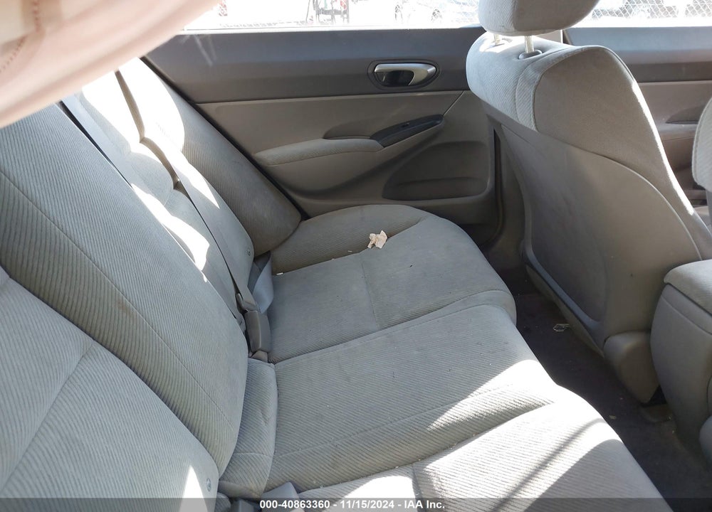 2009 HONDA CIVIC LX VIN: 2HGFA16529H358937