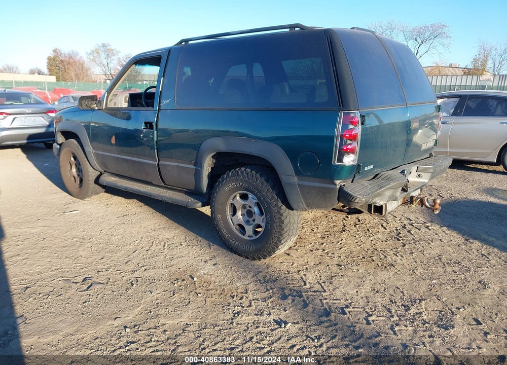 1997 CHEVROLET TAHOE VIN: 3GNEK18R3VG110088