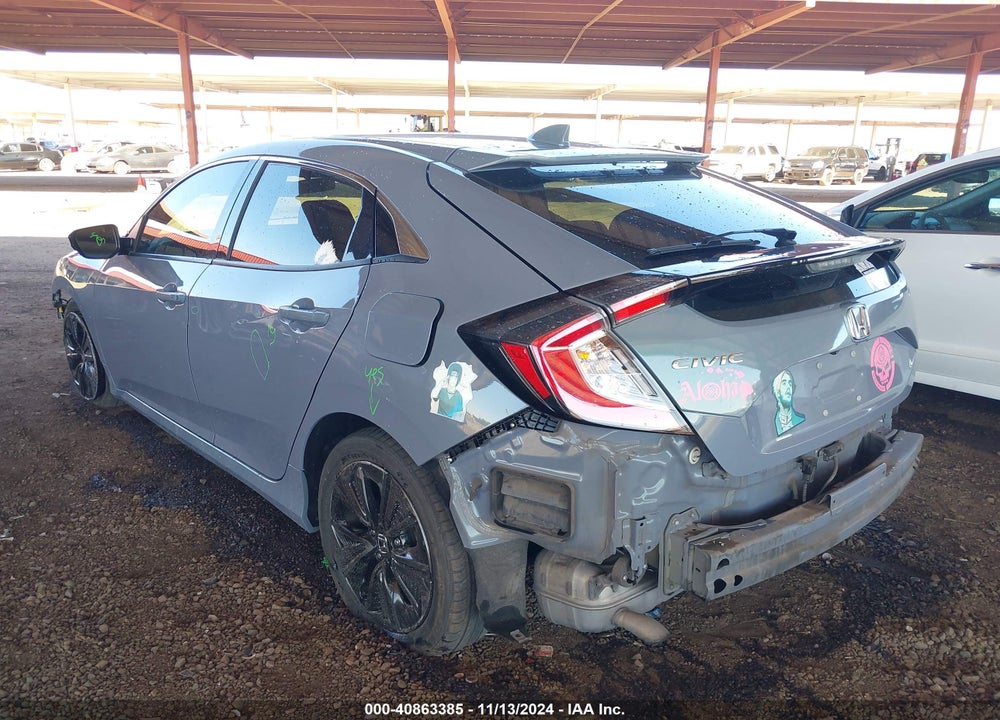 2019 HONDA CIVIC EX VIN: SHHFK7H65KU223319