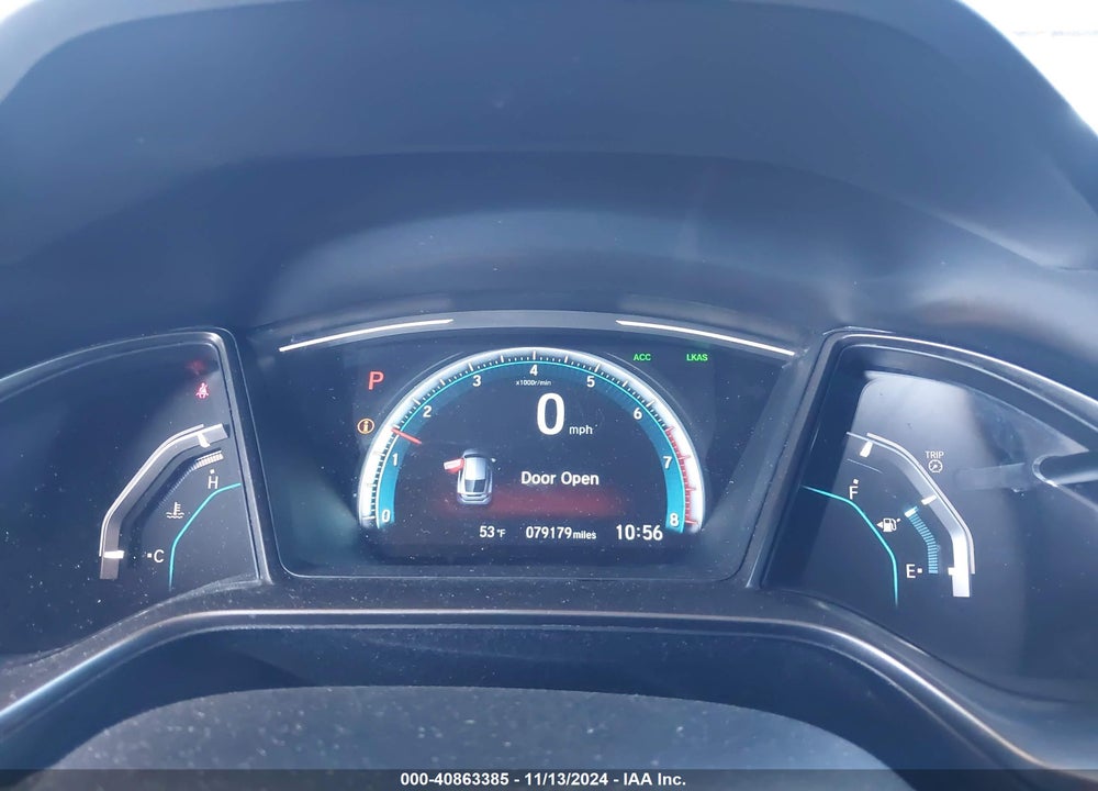 2019 HONDA CIVIC EX VIN: SHHFK7H65KU223319