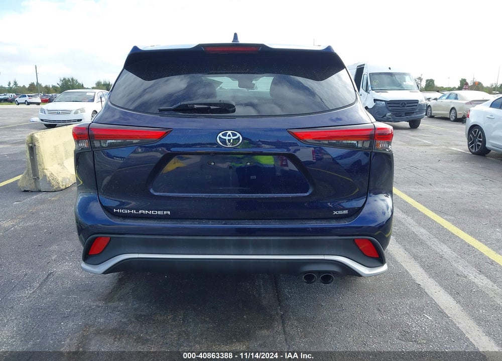2021 TOYOTA HIGHLANDER XSE VIN: 5TDLZRAHXMS036101