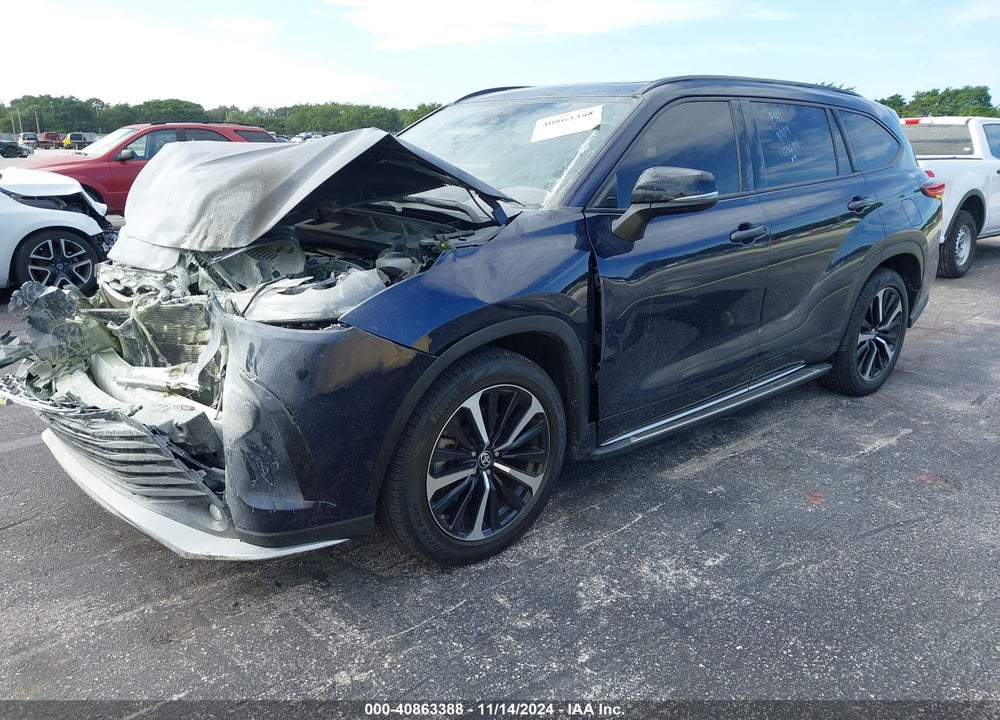 2021 TOYOTA HIGHLANDER XSE VIN: 5TDLZRAHXMS036101