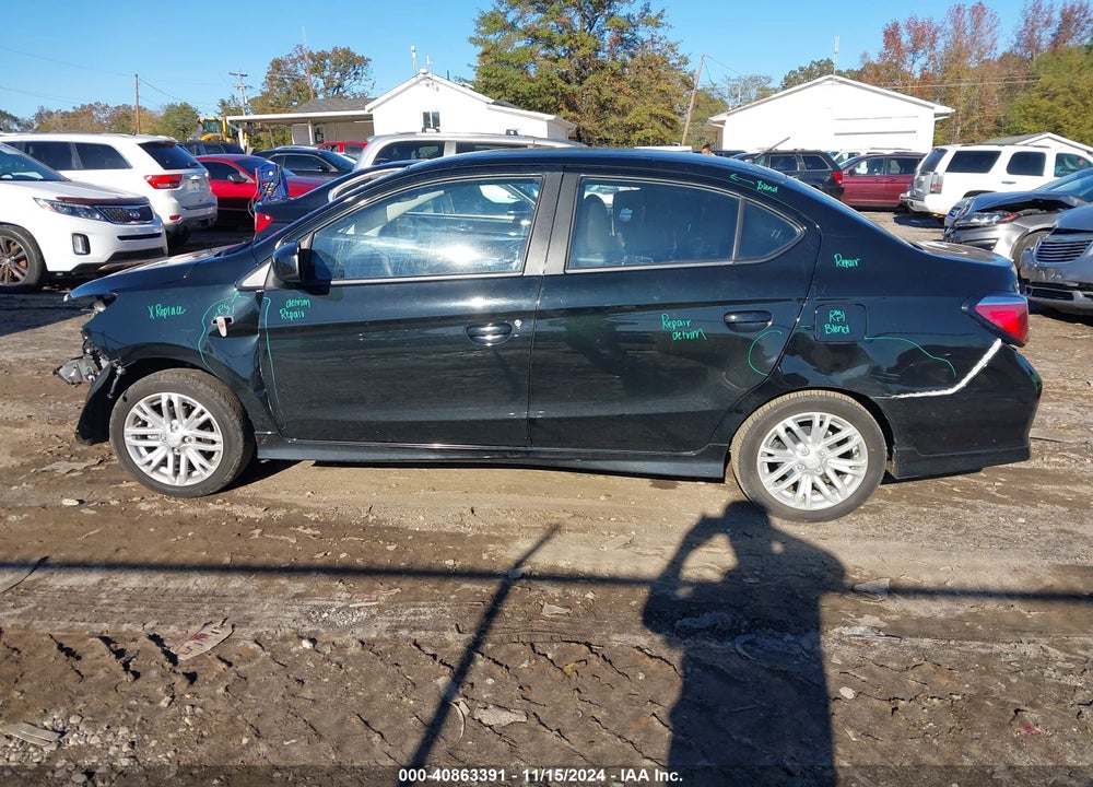 2021 MITSUBISHI MIRAGE G4 CARBONITE EDITION/ES/LE VIN: ML32FUFJ9MHF04767