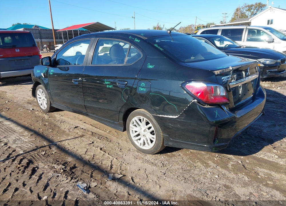 2021 MITSUBISHI MIRAGE G4 CARBONITE EDITION/ES/LE VIN: ML32FUFJ9MHF04767