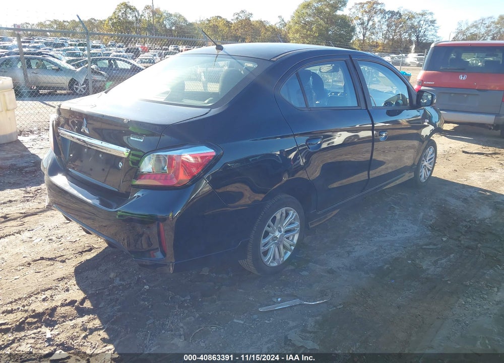2021 MITSUBISHI MIRAGE G4 CARBONITE EDITION/ES/LE VIN: ML32FUFJ9MHF04767
