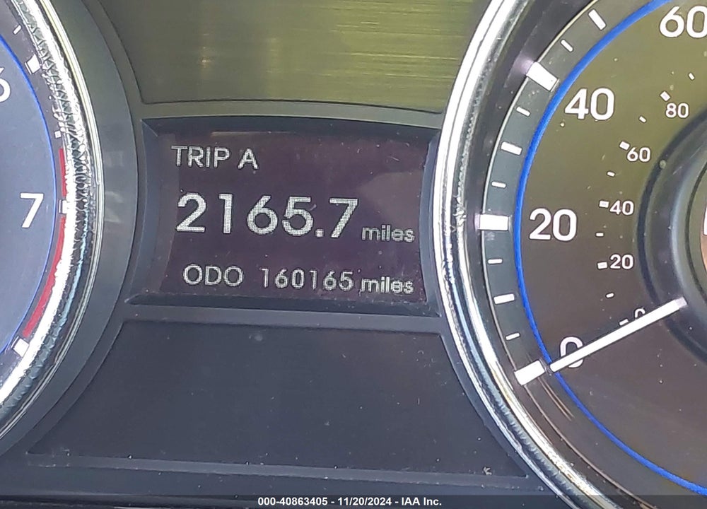 2014 HYUNDAI SONATA GLS VIN: 5NPEB4AC6EH871950