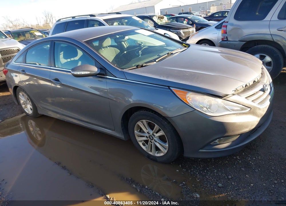 2014 HYUNDAI SONATA GLS VIN: 5NPEB4AC6EH871950