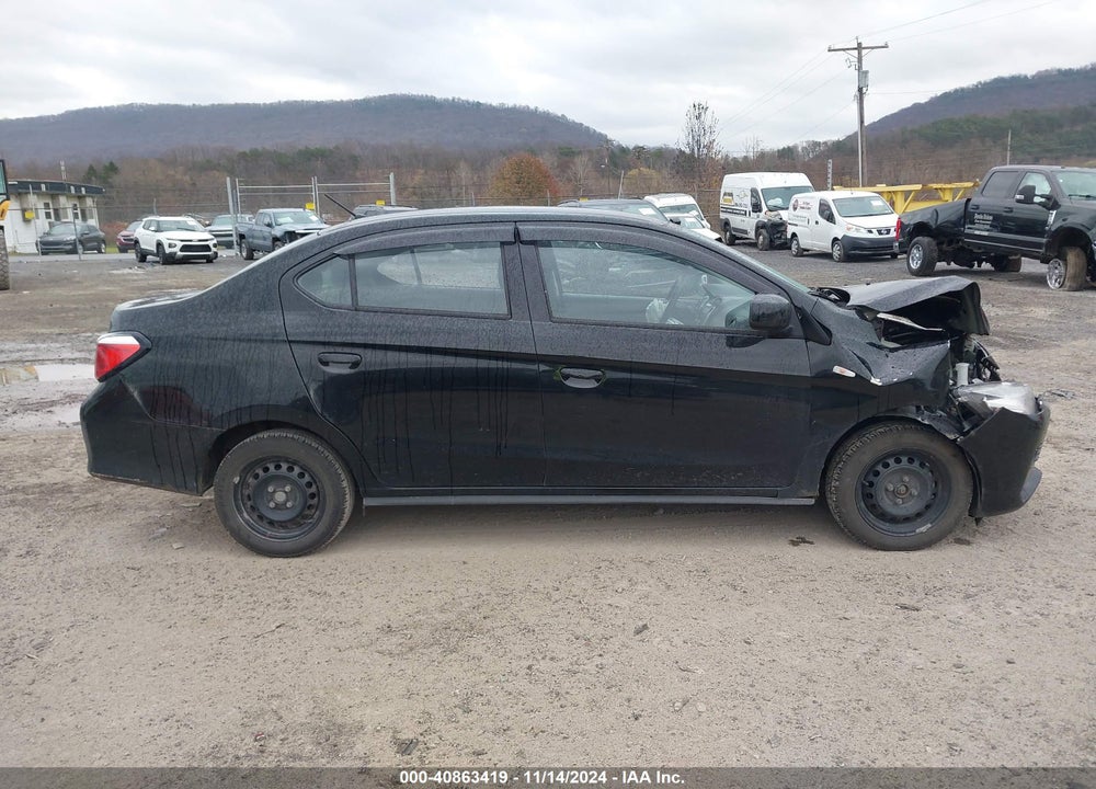 2022 MITSUBISHI MIRAGE G4 BLACK EDITION/ES/LE VIN: ML32FUFJ2NHF09214