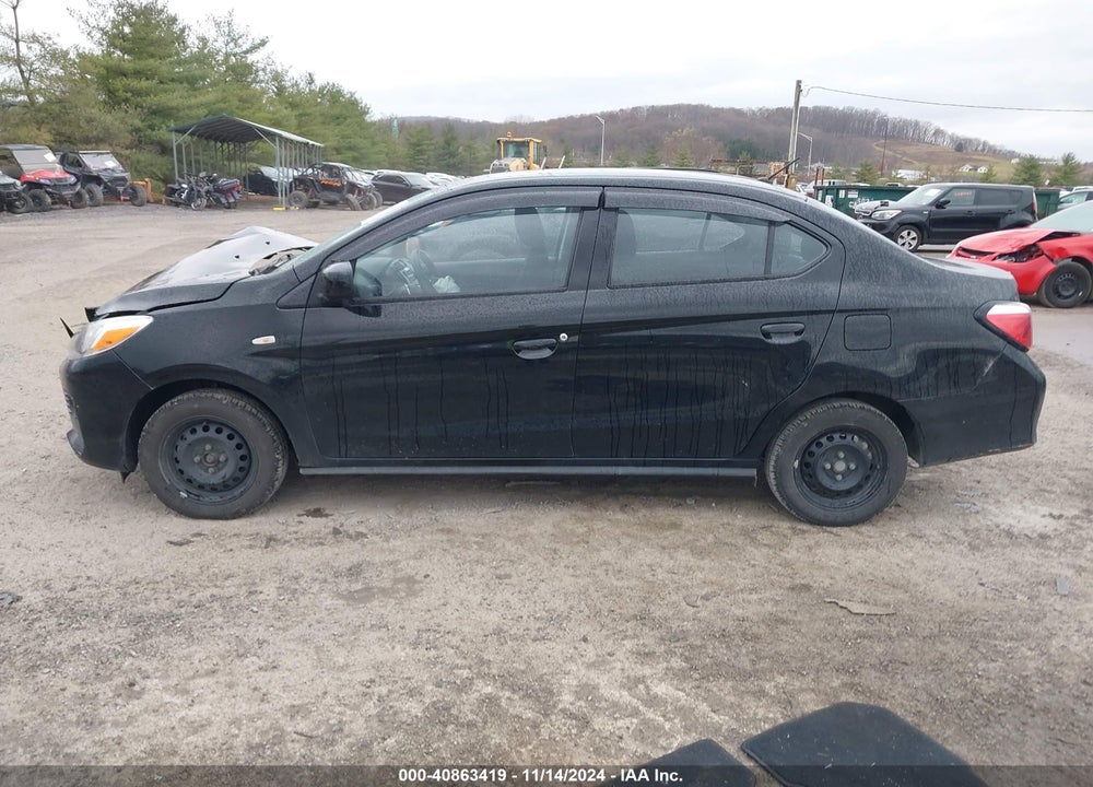 2022 MITSUBISHI MIRAGE G4 BLACK EDITION/ES/LE VIN: ML32FUFJ2NHF09214