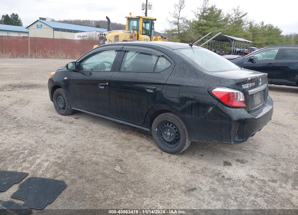 2022 MITSUBISHI MIRAGE G4 BLACK EDITION/ES/LE VIN: ML32FUFJ2NHF09214