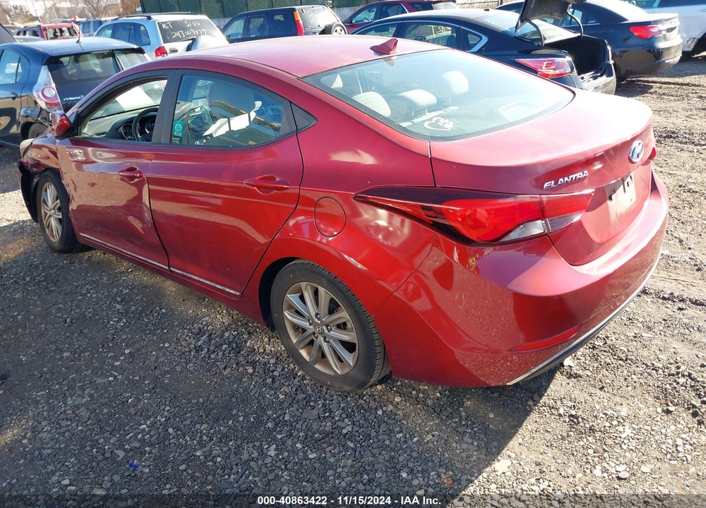 2015 HYUNDAI ELANTRA SE VIN: 5NPDH4AE0FH572113