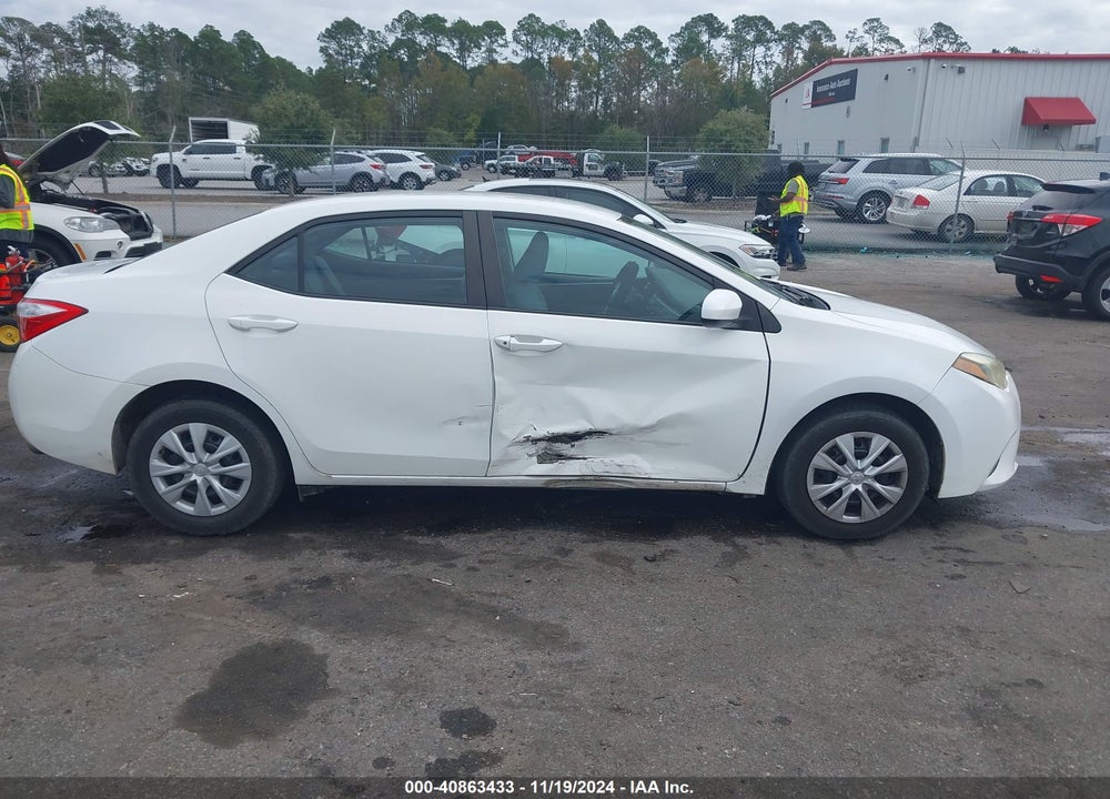 2014 TOYOTA COROLLA L VIN: 5YFBURHE4EP106157