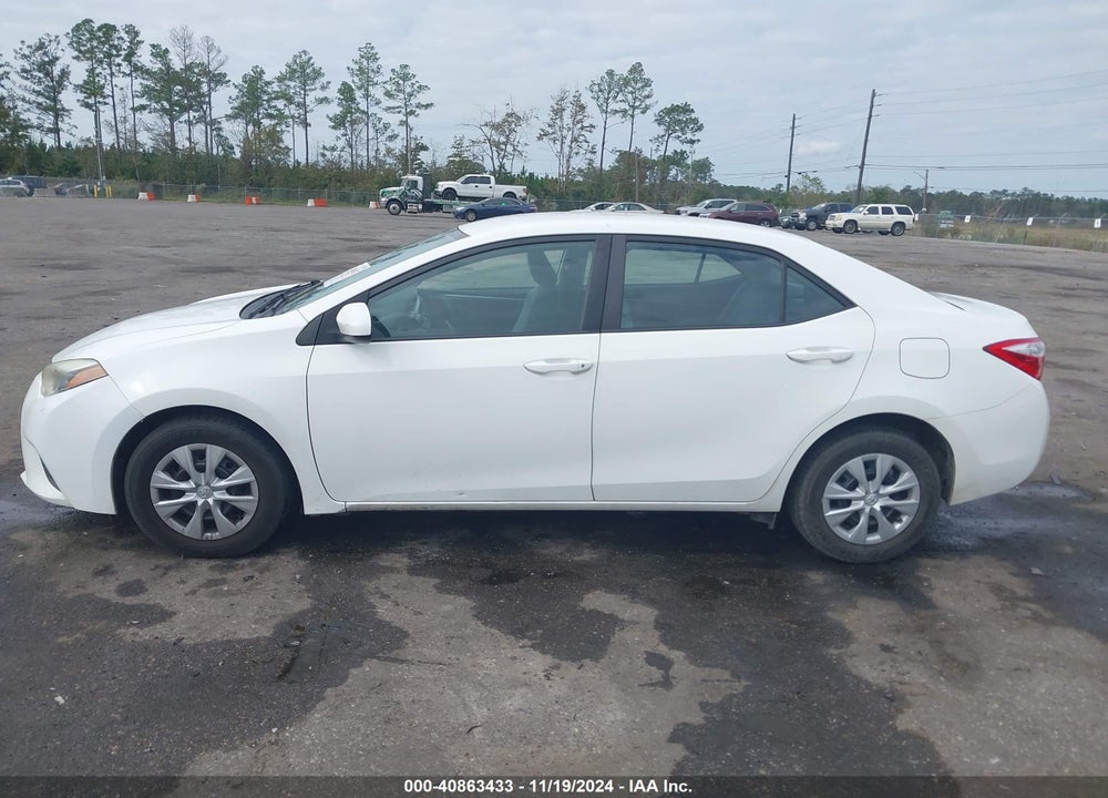 2014 TOYOTA COROLLA L VIN: 5YFBURHE4EP106157