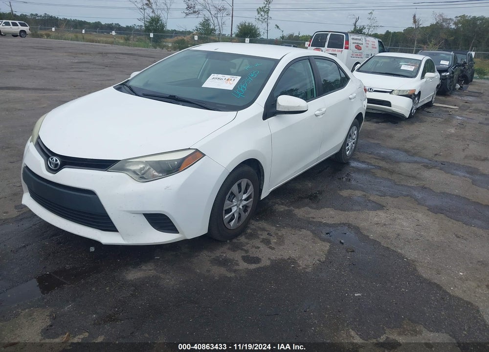 2014 TOYOTA COROLLA L VIN: 5YFBURHE4EP106157