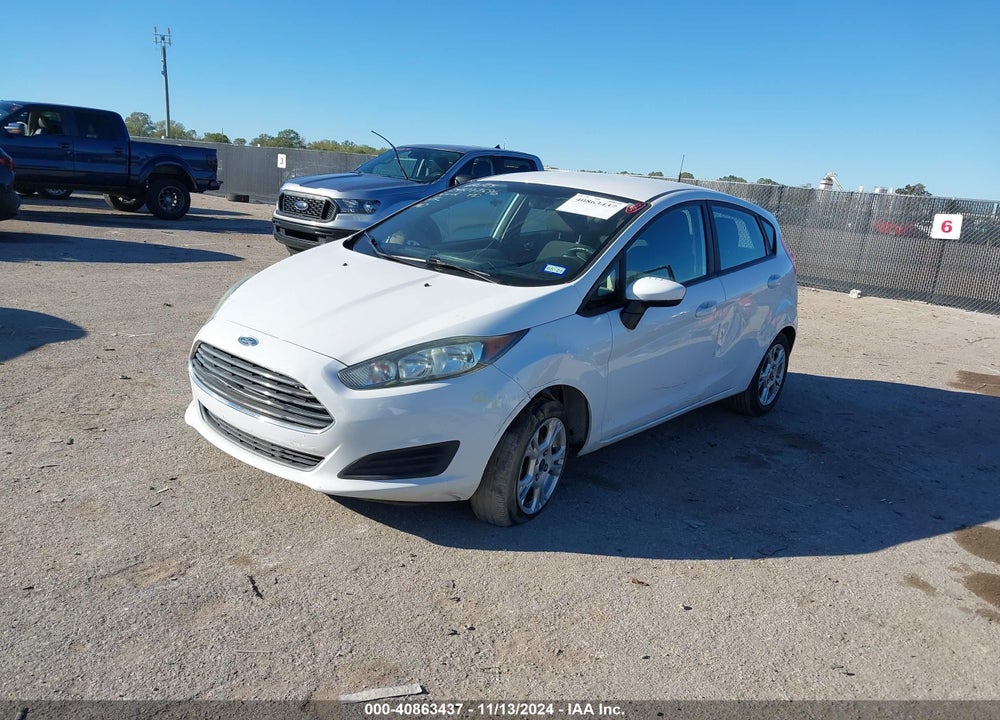 2015 FORD FIESTA SE VIN: 3FADP4EJ9FM172710