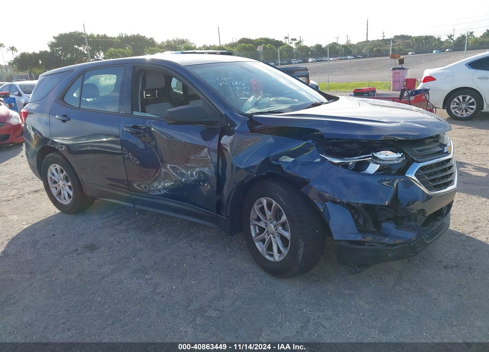 2018 CHEVROLET EQUINOX LS VIN: 3GNAXHEV0JS647616