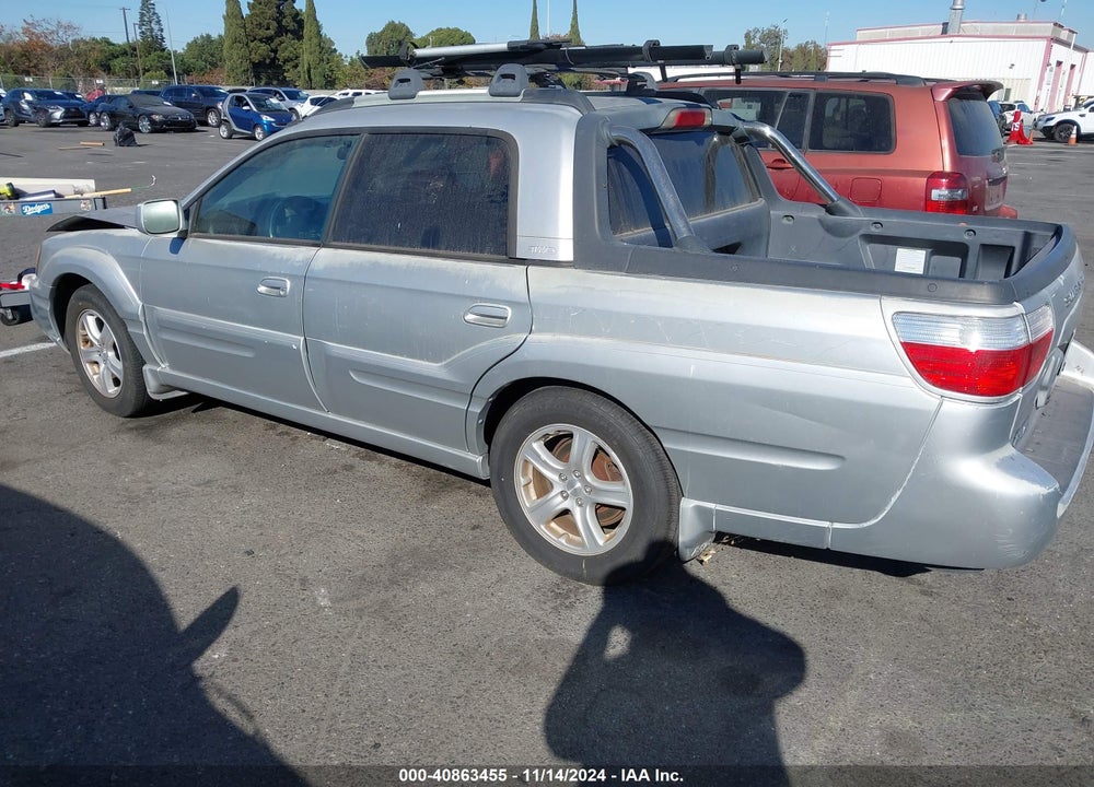 2003 SUBARU BAJA VIN: 4S4BT61C737107730