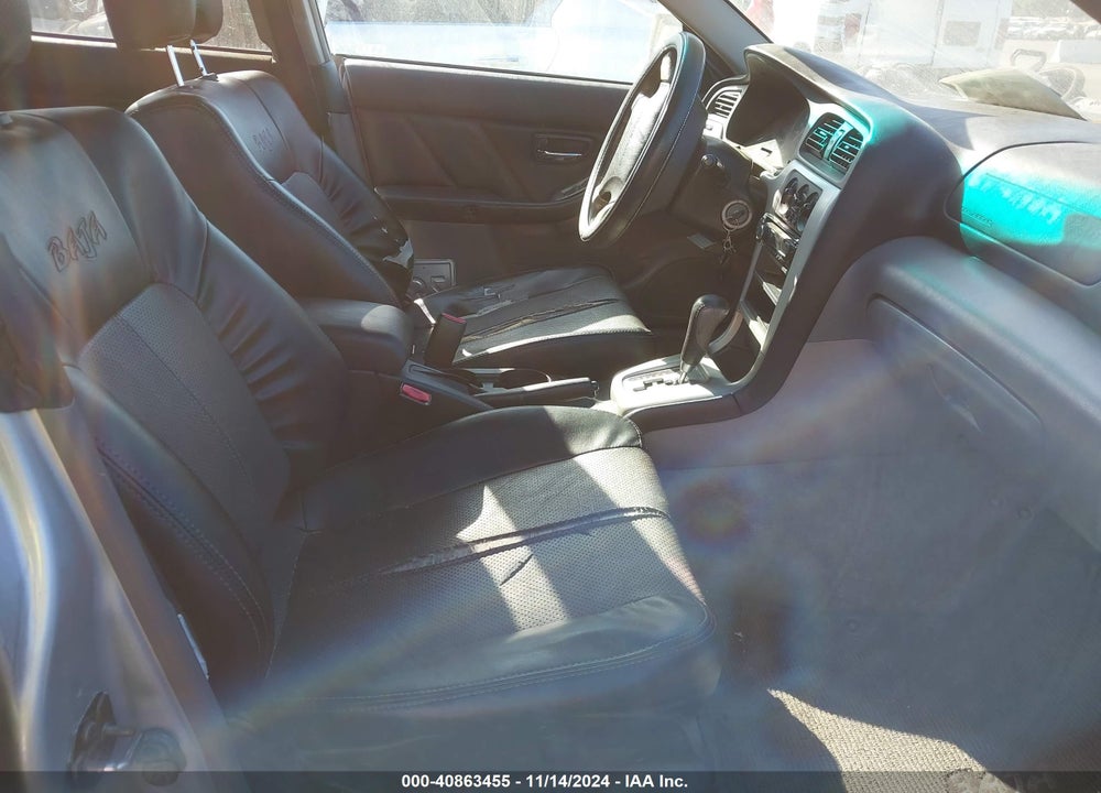 2003 SUBARU BAJA VIN: 4S4BT61C737107730