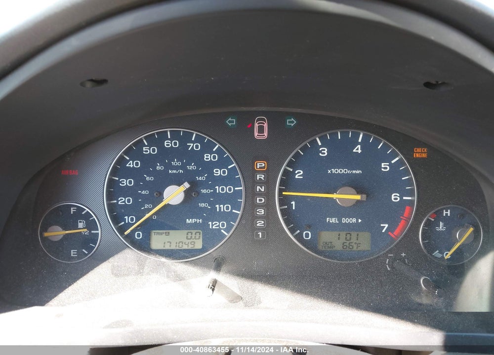 2003 SUBARU BAJA VIN: 4S4BT61C737107730