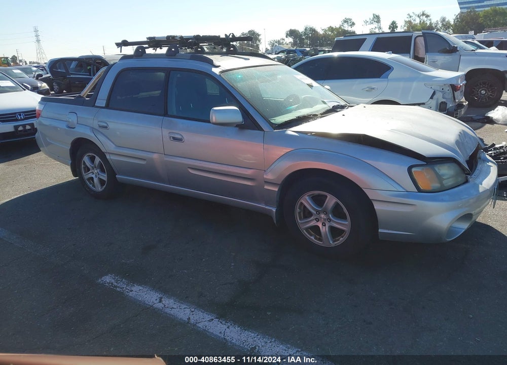 2003 SUBARU BAJA VIN: 4S4BT61C737107730