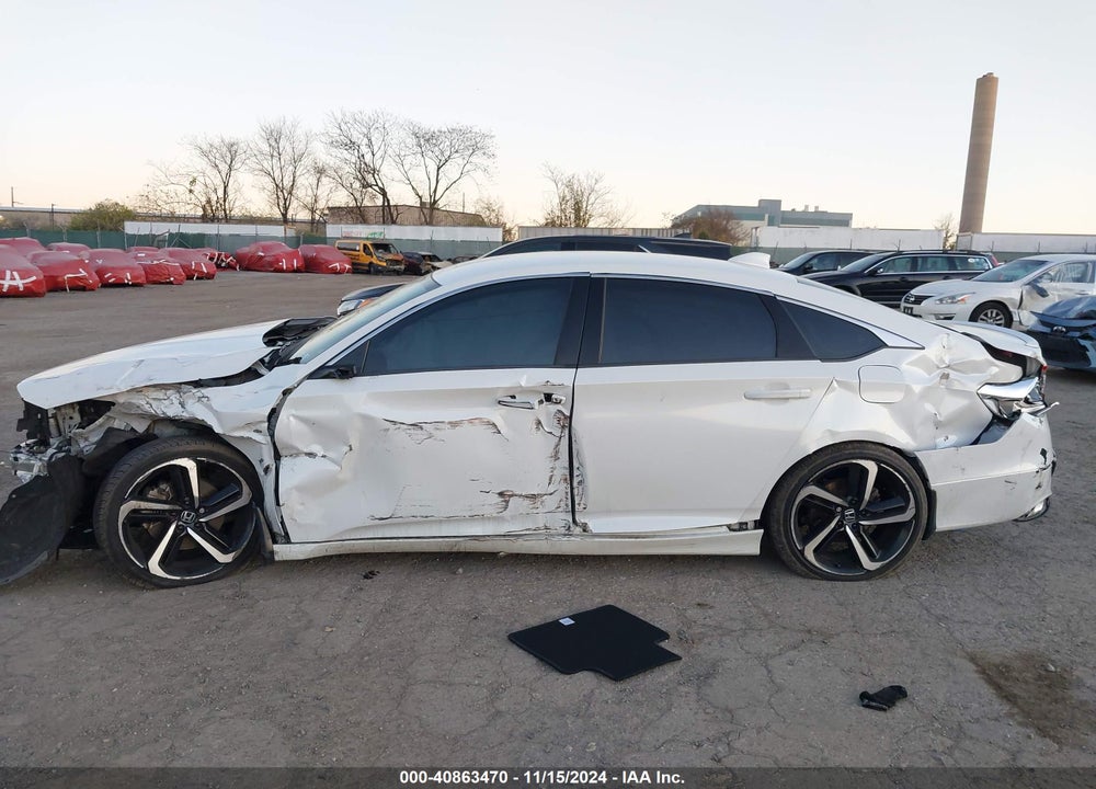 2018 HONDA ACCORD SPORT VIN: 1HGCV1F3XJA114199