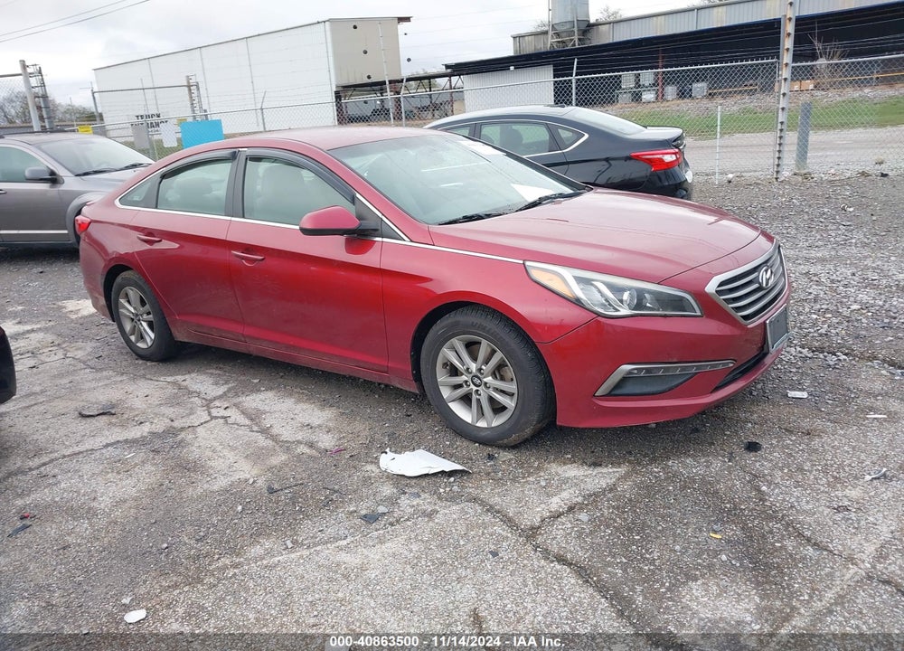 2015 HYUNDAI SONATA SE VIN: 5NPE24AF3FH003707