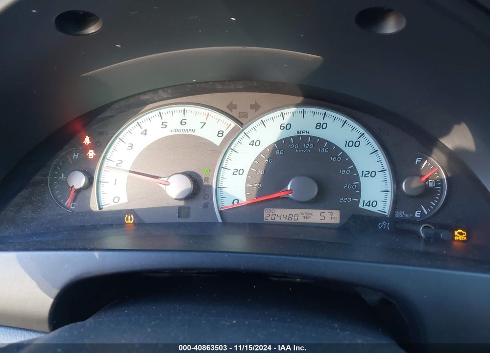 2011 TOYOTA CAMRY SE VIN: 4T1BF3EK1BU186433