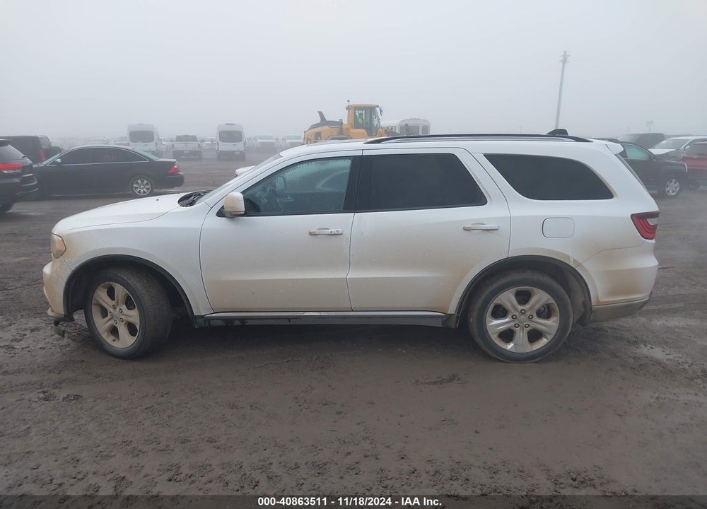 2015 DODGE DURANGO LIMITED VIN: 1C4RDJDGXFC110277
