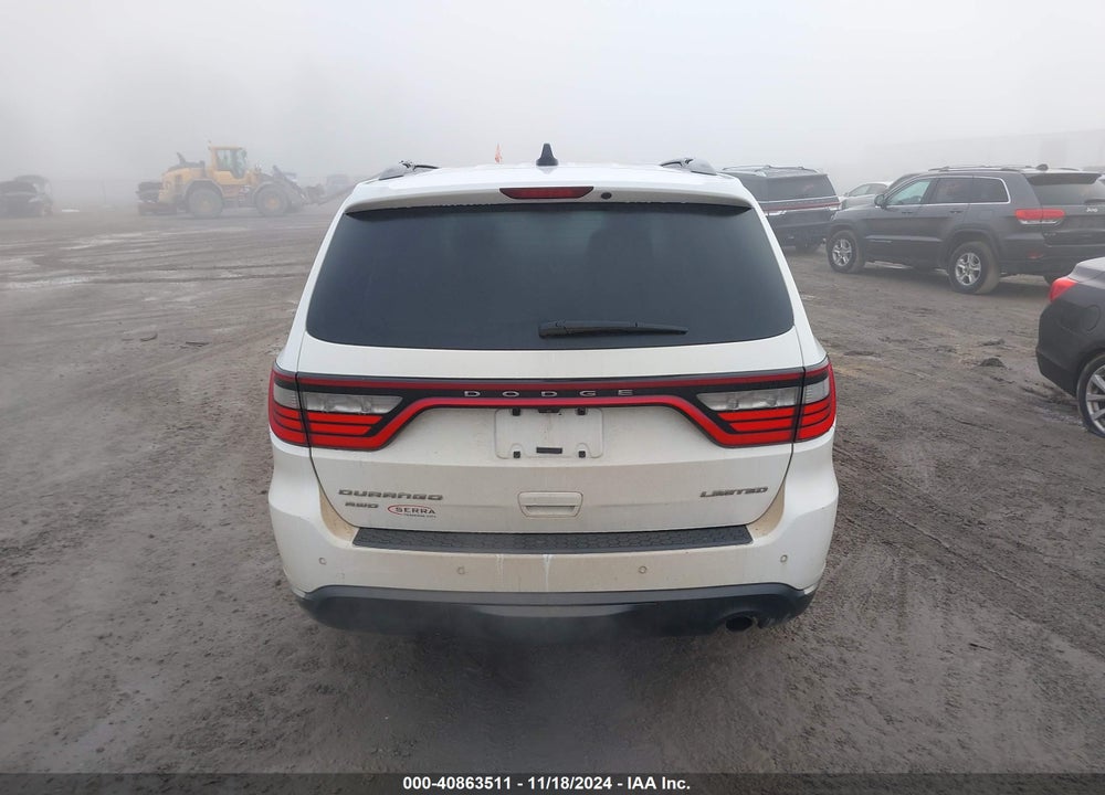 2015 DODGE DURANGO LIMITED VIN: 1C4RDJDGXFC110277