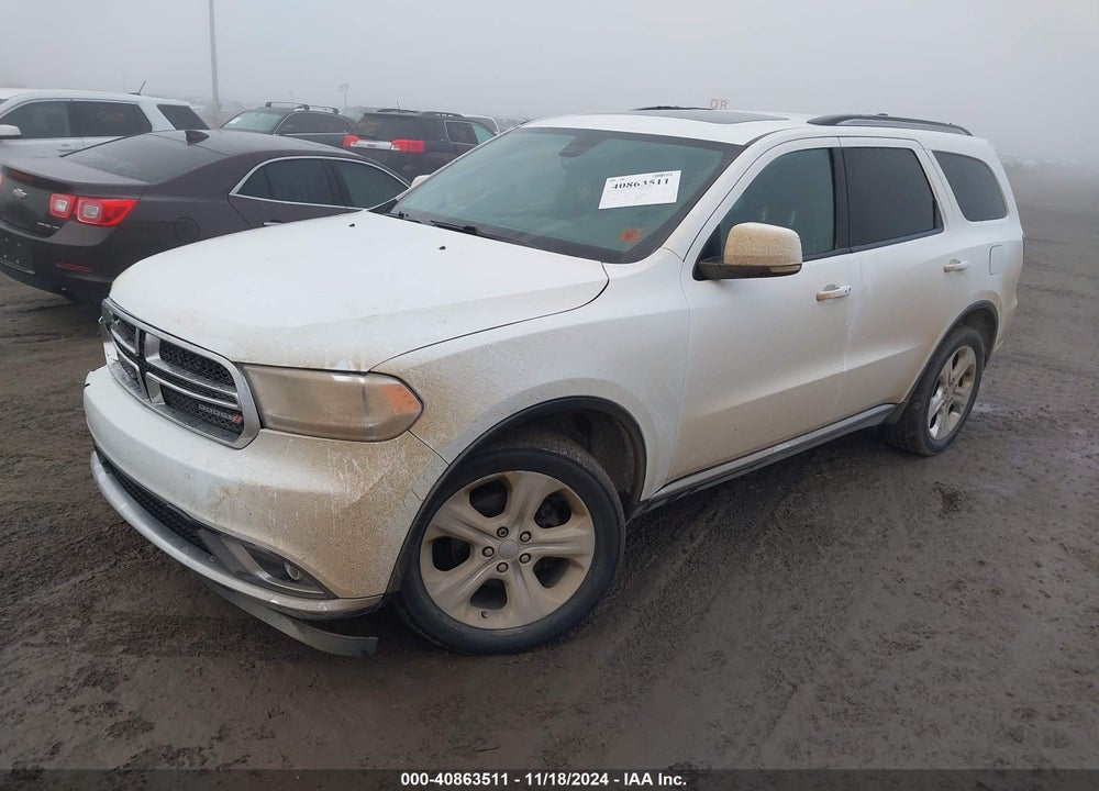 2015 DODGE DURANGO LIMITED VIN: 1C4RDJDGXFC110277