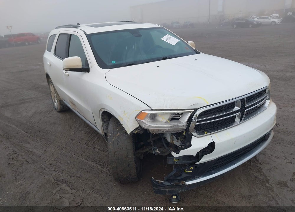 2015 DODGE DURANGO LIMITED VIN: 1C4RDJDGXFC110277