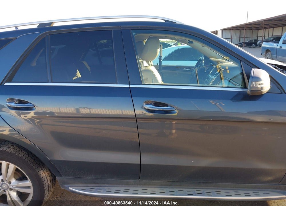 2014 MERCEDES-BENZ ML 350 4MATIC VIN: 4JGDA5HB0EA398857