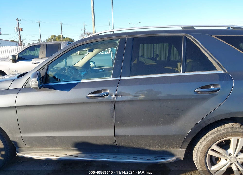 2014 MERCEDES-BENZ ML 350 4MATIC VIN: 4JGDA5HB0EA398857