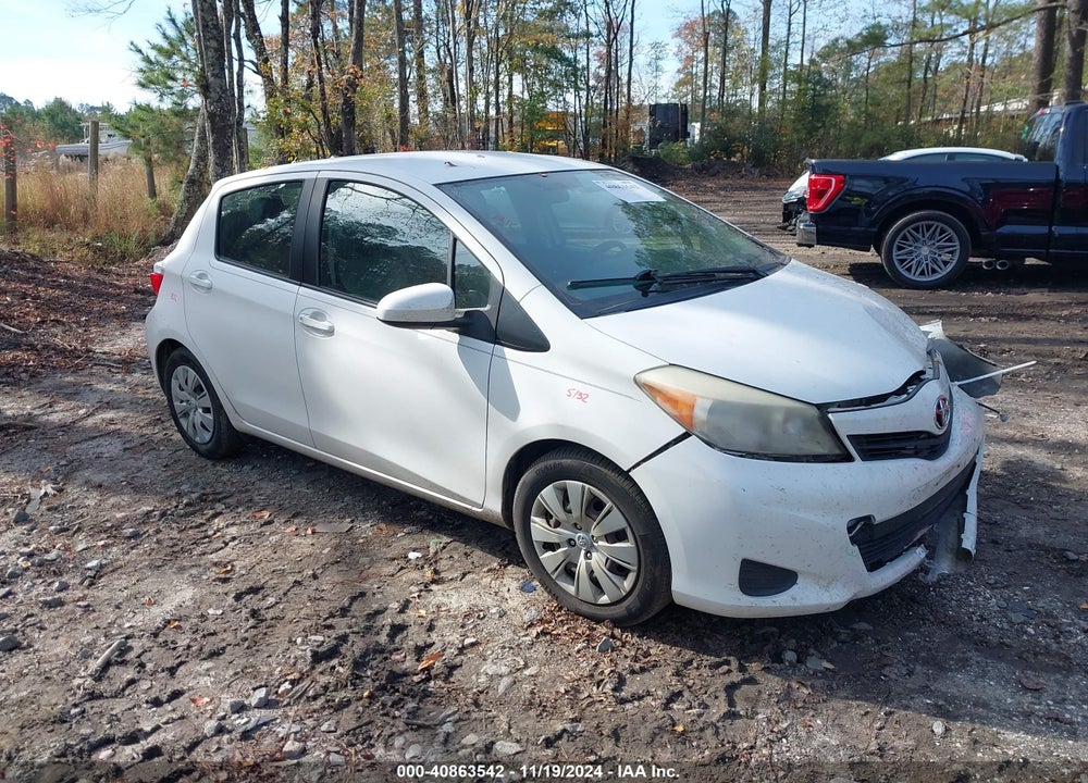 2012 TOYOTA YARIS LE VIN: JTDKTUD30CD512902