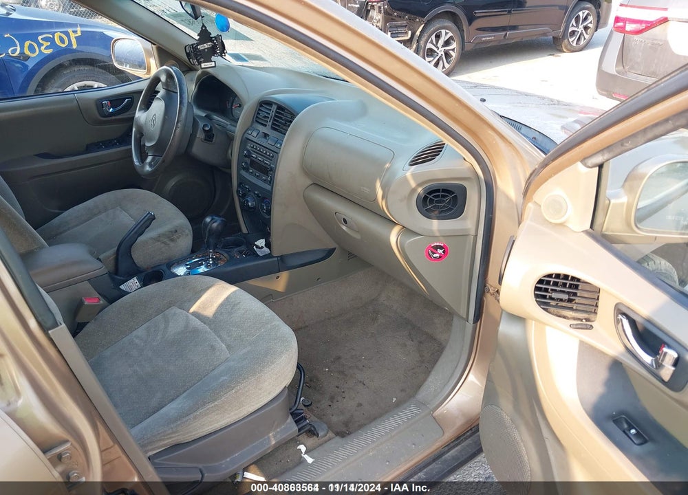 2004 HYUNDAI SANTA FE GLS VIN: KM8SC73D74U778653