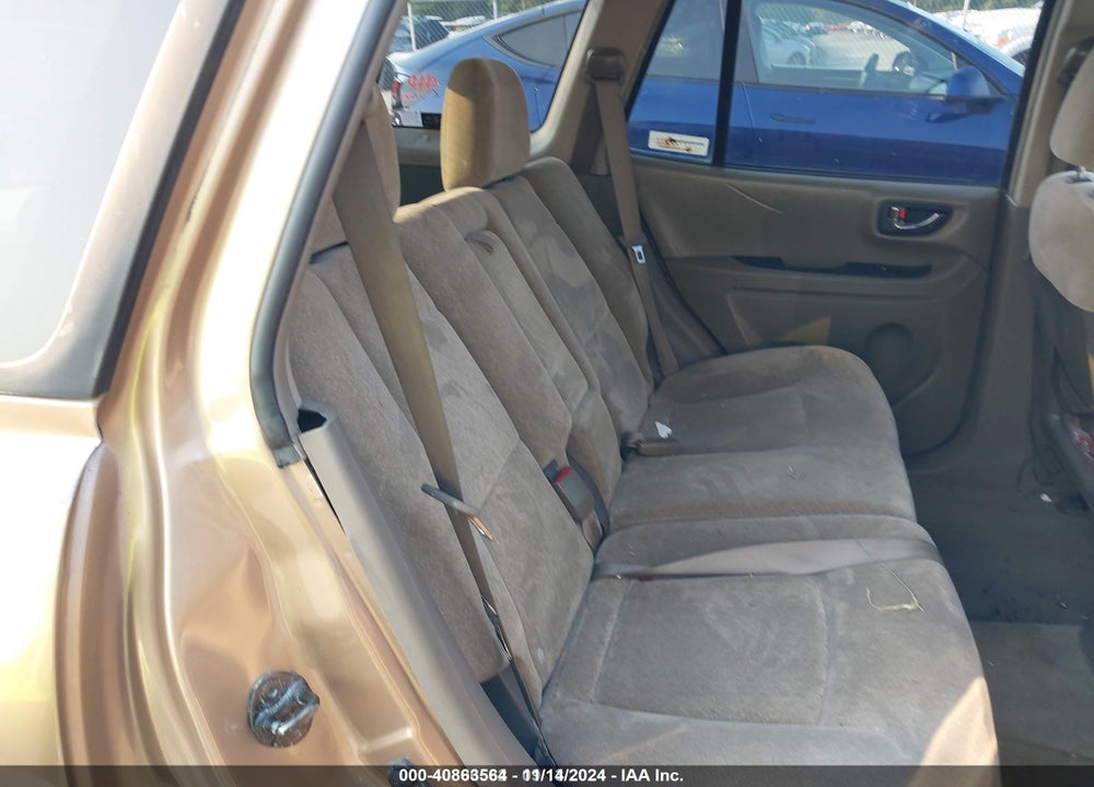 2004 HYUNDAI SANTA FE GLS VIN: KM8SC73D74U778653