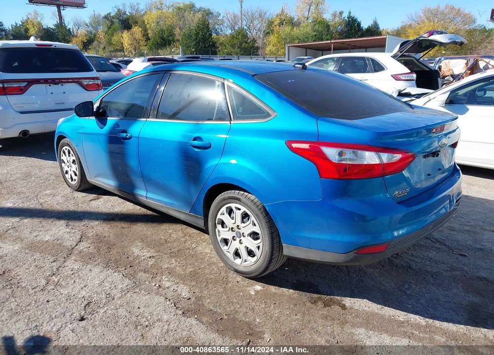 2012 FORD FOCUS VIN: 1FAHP3F20CL355008
