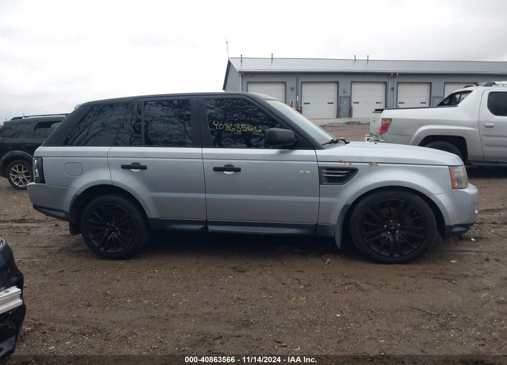 2011 LAND ROVER RANGE ROVER SPORT HSE VIN: SALSK2D43BA270504