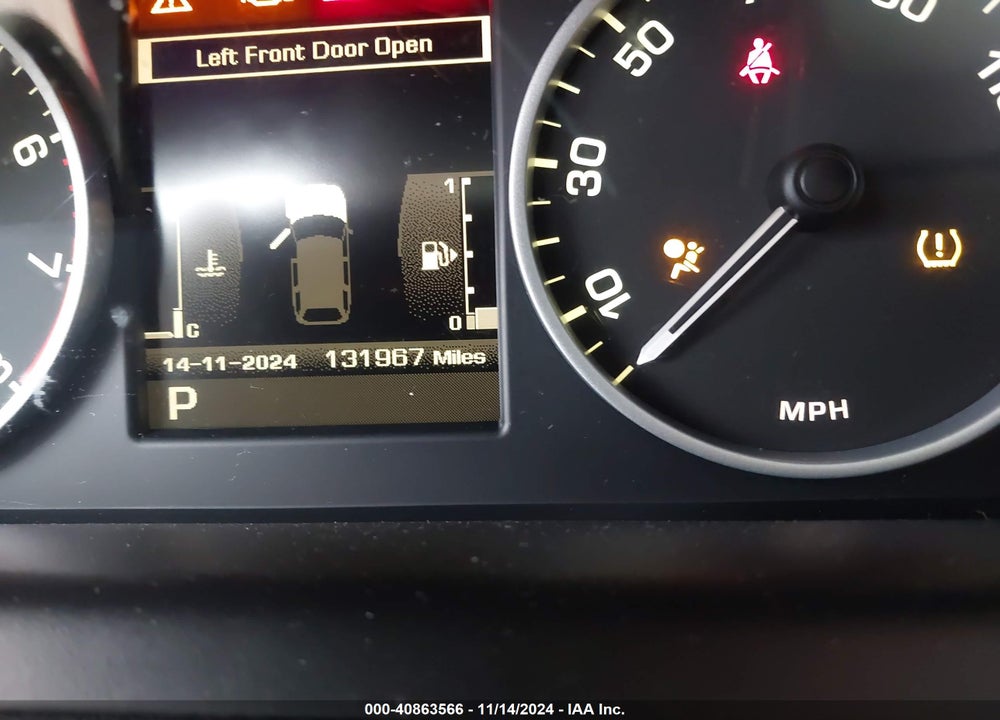 2011 LAND ROVER RANGE ROVER SPORT HSE VIN: SALSK2D43BA270504