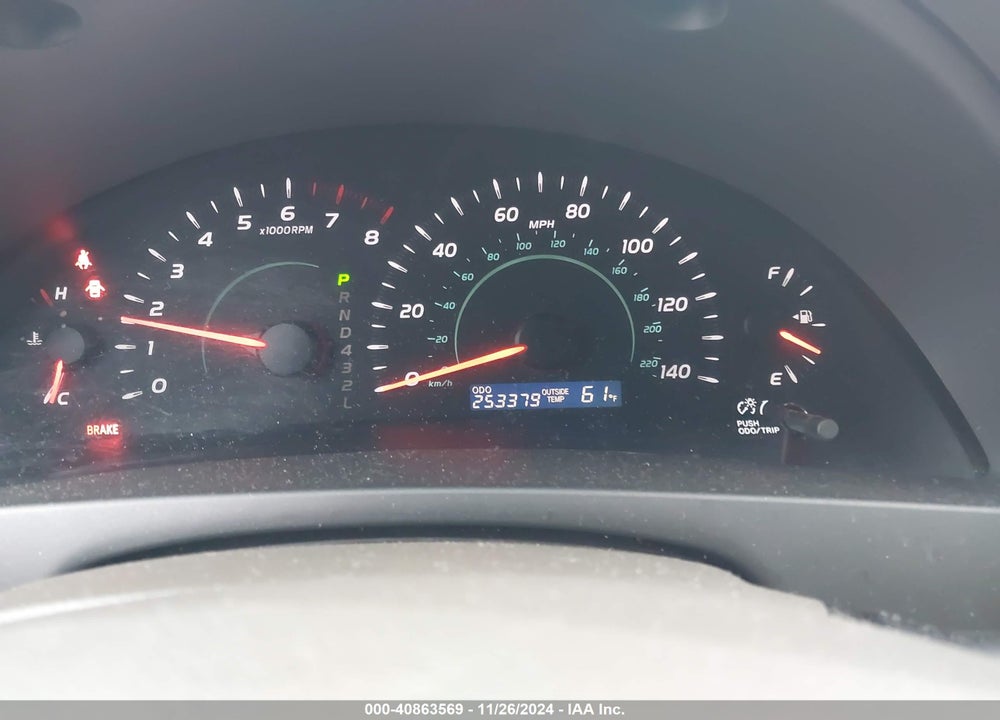 2009 TOYOTA CAMRY LE VIN: 4T1BE46K69U873294