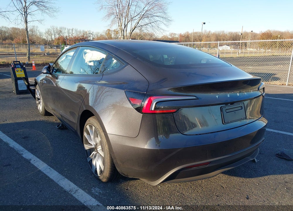 2024 TESLA MODEL 3 VIN: 5YJ3E1EA7RF853483