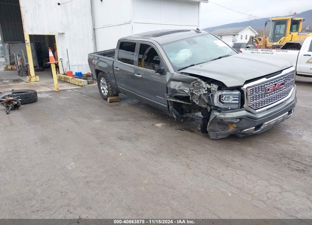 2018 GMC SIERRA 1500 DENALI VIN: 3GTU2PEC9JG547062