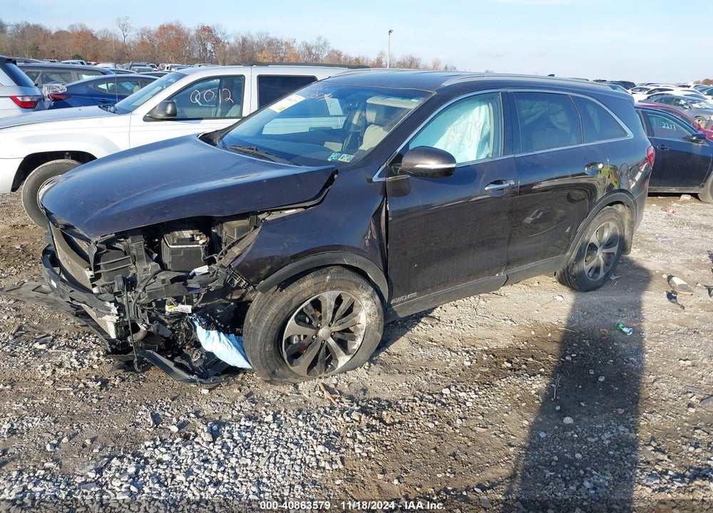 2017 KIA SORENTO 3.3L EX VIN: 5XYPHDA58HG311805