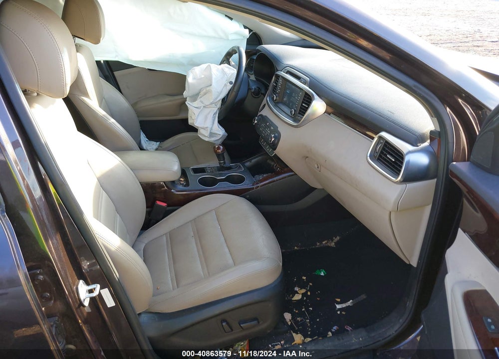2017 KIA SORENTO 3.3L EX VIN: 5XYPHDA58HG311805