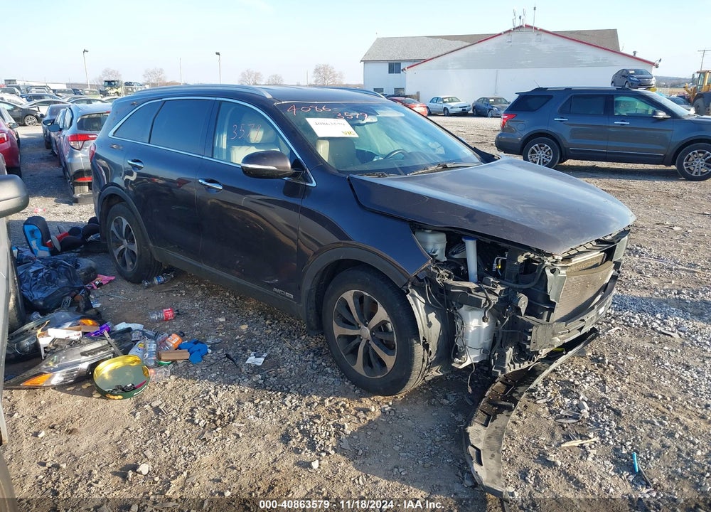 2017 KIA SORENTO 3.3L EX VIN: 5XYPHDA58HG311805